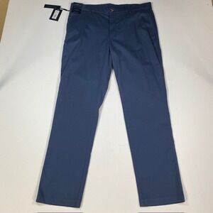 Hart‎ Schaffner Marx New York Fit Navy Blue Dress Pants Men's Size 38x32 NWT